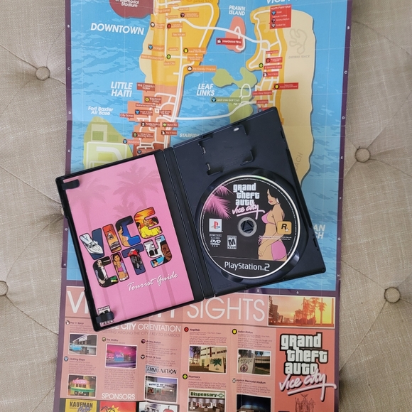 PlayStation 2 Video Games & Consoles Grand Theft Auto Vice City Ps2